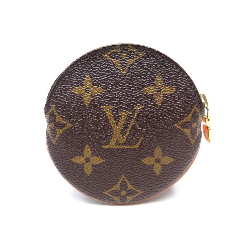 Louis Vuitton M61926 Monogram Porte Monnaie Rond Coin Purse Round