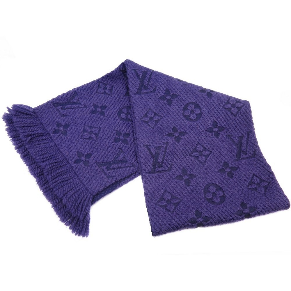 Louis Vuitton Logomania Wool Scarf