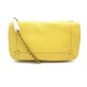 NEUF SAC A MAIN JEROME DREYFUSS BOBI 35BOBICHMI CUIR CHEVRE JAUNE HAND BAG 650€