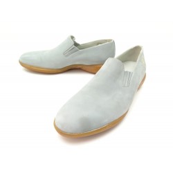 CHAUSSURES LOUIS VUITTON MOCASSINS LV CUP 42 EN CUIR SUEDE BLEU SHOES 640€