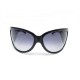 LUNETTES DE SOLEIL CHOPARD SCH 051S EN PLASTIQUE NOIR ET STRASS SUNGLASSES 550€