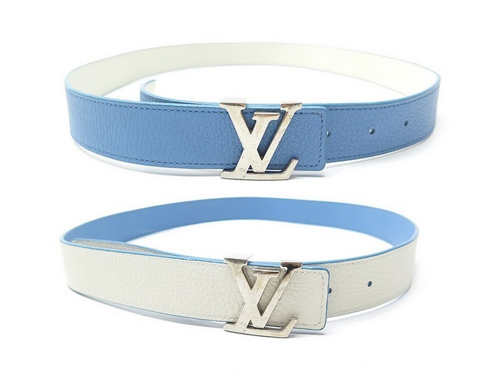 Sold Louis Vuitton Monogram Reversible Belt Size 85