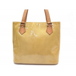 SAC A MAIN LOUIS VUITTON HOUSTON CUIR MONOGRAM VERNIS JAUNE M91340 PURSE 1500€