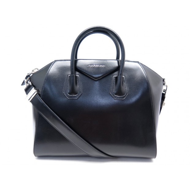 NEUF SAC A MAIN GIVENCHY ANTIGONA MM BB05118014 CUIR NOIR BANDOULIERE BAG 1950€