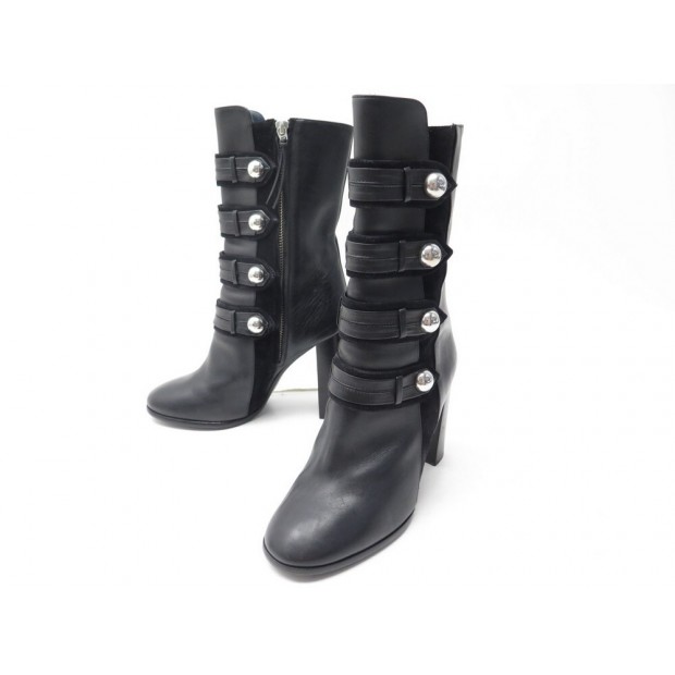 NEUF CHAUSSURES BOTTINES ISABEL MARANT ARNIE 38 CUIR ET DAIM BOOTES SHOES 890€