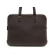 SAC A MAIN HERMES ESCAPADE EN CUIR TOGO MARRON CHOCOLAT LEATHER HANDBAG 4600€