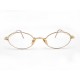 VINTAGE LUNETTE DE VUE MUST DE CARTIER PLAQUE OR TRINITY BOITE GOLDEN EYEGLASSES