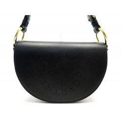 SAC A MAIN STELLA MC CARTNEY MARLEE MINI 700083 EN SIMILI CUIR NOIR HANDBAG 730€