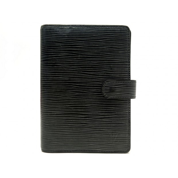 COUVERTURE LOUIS VUITTON PORTE AGENDA EN CUIR EPI NOIR LEATHER DIARY HOLDER 290€