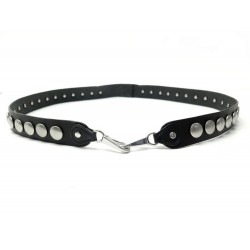 NEUF ANSE BANDOULIERE JEROME DREYFUSS FESTIVAL EN CUIR NOIR SHOULDER STRAP 190€