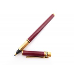 VINTAGE STYLO FEUTRE MUST DE CARTIER TRINITY ANNEAUX 3 ORS RESINE DORE PEN 350€