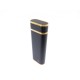 VINTAGE BRIQUET MUST DE CARTIER TRINITY EN LAQUE NOIRE & PLAQUE OR LIGHTER