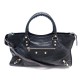 NEUF SAC A MAIN BALENCIAGA CITY 542026 BANDOULIERE EN CUIR NOIR HAND BAG 1590€