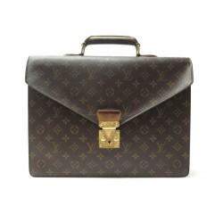 SACOCHE LOUIS VUITTON AMBASSADEUR CARTABLE TOILE MONOGRAM CANVAS BRIEFCASE