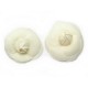 VINTAGE LOT DE 2 BROCHES CHANEL CAMELIA FLEUR EN TOILE BEIGE CANVAS BROOCH 1380€