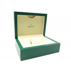 NEUF BOITE PR MONTRE ROLEX 39141.01 CUIR VERT WATCH BOX CELLINI DAYTONA OYSTER