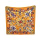 FOULARD HERMES KACHINAS INDIEN KERMIT OLIVER CARRE 90 EN SOIE SILK SCARF 410€