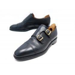 CHAUSSURES JOHN LOBB WILLIAM 8.5E 42.5 CUIR GRAINE NOIR EMBAUCHOIRS SHOES 1435€