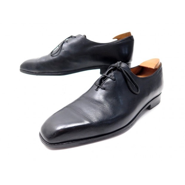 chaussures berluti richelieu 7.5 41.5 cuir noir