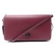 SAC A MAIN COACH DINKY DK-20215 CUIR BORDEAUX BANDOULIERE PORTE MONNAIE BAG 295€