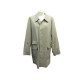 VINTAGE MANTEAU IMPERMEABLE BURBERRYS TRENCH L 52 COTON KAKI COAT 1550€