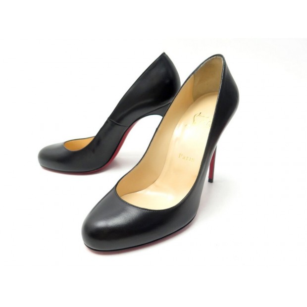 NEUF CHAUSSURES CHRISTIAN LOUBOUTIN ESCARPINS SIMPLE PUMP 39 EN CUIR SHOES 575€