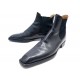 CHAUSSURES BOTTINES JM WESTON LE CAMBRE BEAUBOURG 9D 43 CUIR NOIR LOW BOOTS 950€