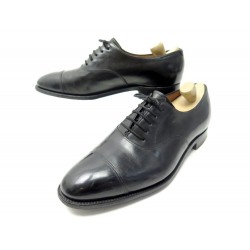 CHAUSSURES JOHN LOBB CITY RICHELIEU CUIR NOIR 8.5E 42.5 EMBAUCHOIRS SHOES 1310€