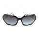 LUNETTES DE SOLEIL CHANEL LOGO CC 40795 EN PLASTIQUE NOIR SUNGLASSES 380€