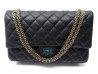  sac a main chanel grand 2.55 en cuir matelasse
