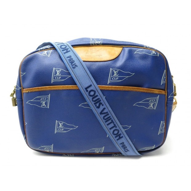 SAC A MAIN LOUIS VUITTON MESSENGER BAG TOILE MONOGRAM BLEUE AMERICA'S CUP 19€