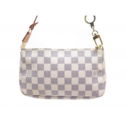 SAC A MAIN LOUIS VUITTON POCHETTE ACCESSOIRES TOILE DAMIER AZUR N41207 BAG 950€