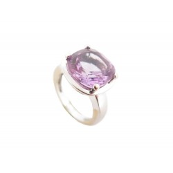 BAGUE POIRAY FILLES ANTIK EN OR BLANC ET AMETHYSTE 53 CM WHITE GOLD RING 2450€