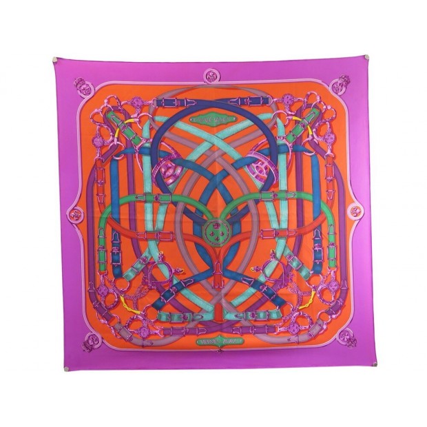 foulard hermes cavalcadour henri origny carre soie