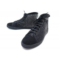 NEUF CHAUSSURES LOUIS VUITTON BASKETS STELLAR SEQUINS 40 SNEAKERS SHOSES 850€