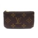 NEUF POCHETTE PORTE CLES LOUIS VUITTON TROUSSE TOILE MONOGRAM LV KEY HOLDER 230€