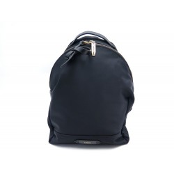 NEUF SAC A DOS LANCEL JUNE A8320 NYLON NOIR FEMME CANVAS BACKPACK DUSTBAG 275€