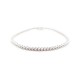 NEUF BRACELET MAUBOUSSIN TU ES MA RIVIERE D'AMOUR OR BLANC DIAMANTS 0.75CT 3685€