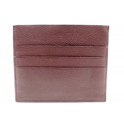 NEUF PORTEFEUILLE HERMES PORTE CARTES 7CC EN CUIR MARRON CARD HOLDER 785€