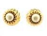  boucles d oreilles chanel perles rondes a