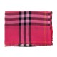 CHALE BURBERRY ECHARPE CHECK COLLECTION OMBRE 39552911 LAINE ET SOIE SHAWL 350€