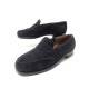 CHAUSSURES JM WESTON MOCASSINS 180 5C 39 EN DAIM VEAU VELOURS NOIR LOAFERS 690€