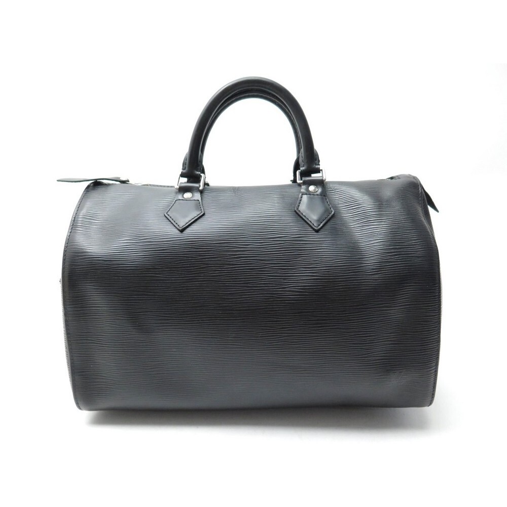 Sac Louis Vuitton Speedy 35 en cuir épi noir