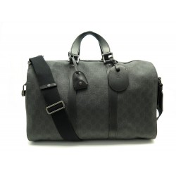 NEUF SAC VOYAGE GUCCI DUFFLE BAG SIGNATURE GG SUPREME 368554 BANDOULIERE 1650€