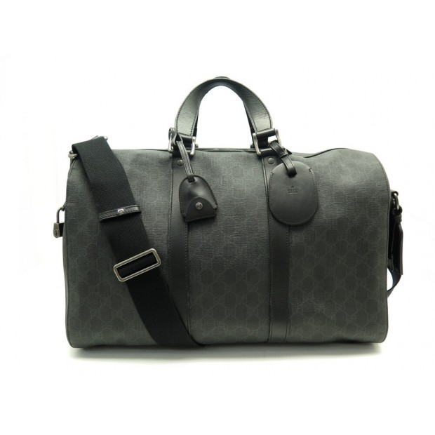 NEUF SAC VOYAGE GUCCI DUFFLE BAG SIGNATURE GG SUPREME 368554 BANDOULIERE 1650€