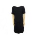 ROBE MANCHES COURTES CHANEL P44326 M 38 LAINE NOIR WOOL SHORT SLEEVE DRESS 4690€