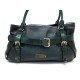 SAC A MAIN BURBERRY KENTONVILLE 37662863 EN CUIR VERT RAGING 39CM HAND BAG 1170€