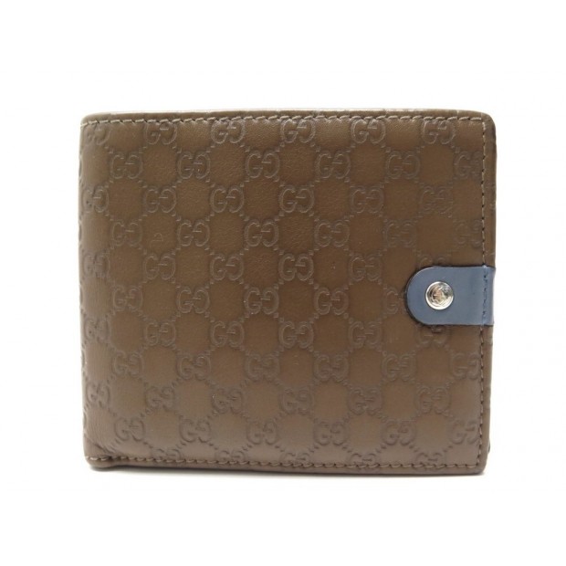 PORTEFEUILLE GUCCI SIGNATURE GUCCISSIMA 281951 PORTE CARTES EN CUIR WALLET 460€