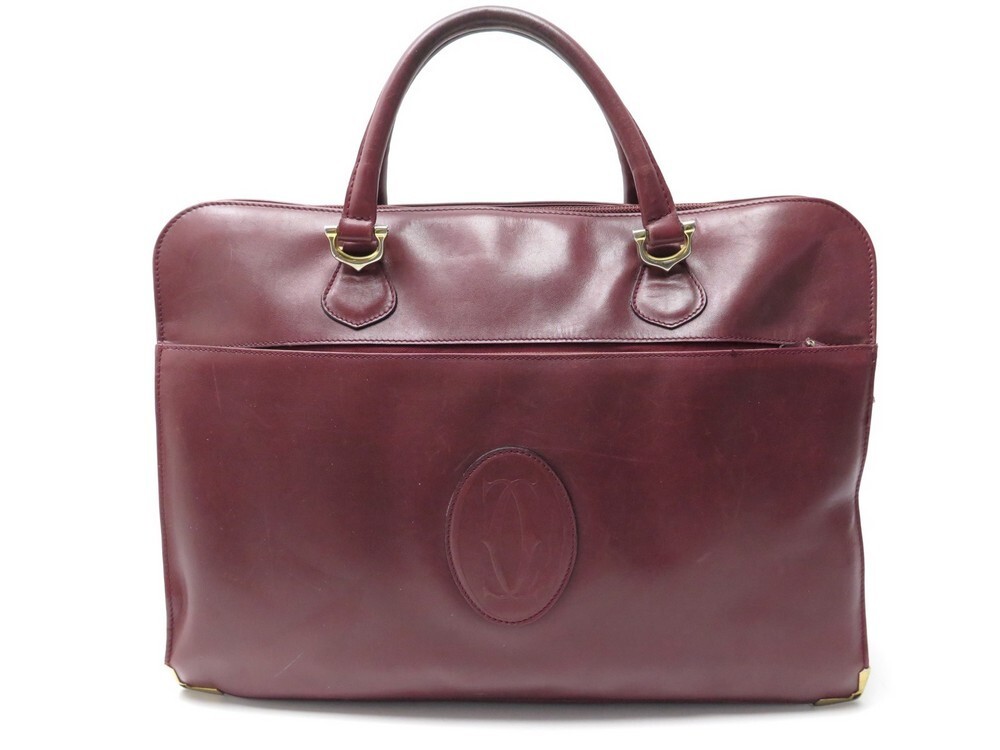 sac must de cartier porte documents cartable a