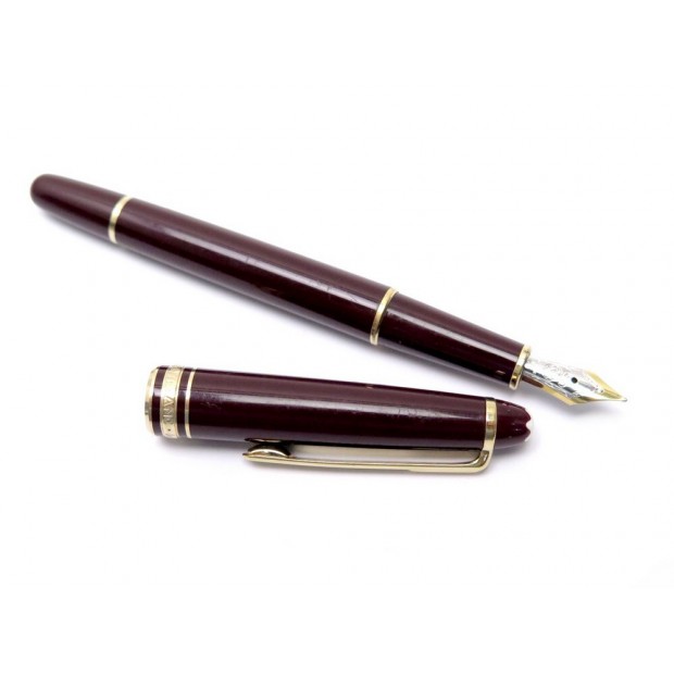 STYLO PLUME MONTBLANC MEISTERSTUCK CLASSIQUE DORE BORDEAUX FOUNTAIN PEN 585€